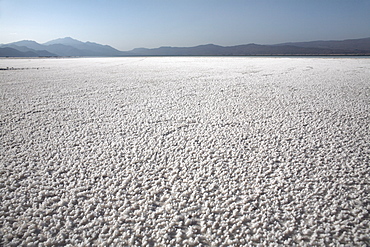 The lowest point on the African continent and the most saline body of water on earth, Lac Assal, Djibouti, Africa