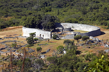 The ancient ruins of Great Zimbabwe, UNESCO World Heritage Site, Zimbabwe, Africa