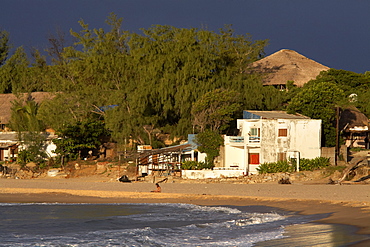 The beach at Tofo on the Indian Ocean, Mozambique, Africa