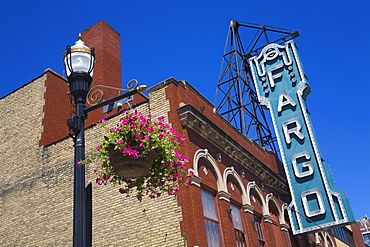 Fargo Theatre on Broadway Street, Fargo, North Dakota, United States of America, North America