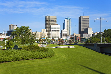 The Forks National Historic District, Winnipeg, Manitoba, Canada, North America