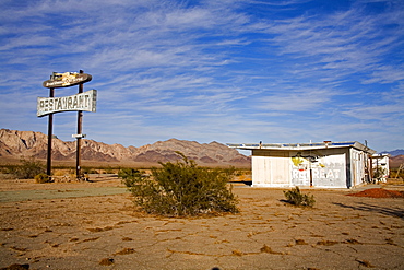 Road Runners Retreat, Route 66, Amboy, California, United States of America, North America