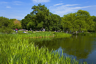 Turtle Pond area in Central Park, New York City, New York, United States of America, North America