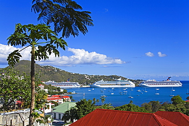 City of Charlotte Amalie, St. Thomas Island, U.S. Virgin Islands, West Indies, Caribbean, Central America