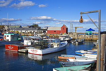 Rockport Harbor, Cape Ann, Greater Boston Area, Massachusetts, New England, United States of America, North America