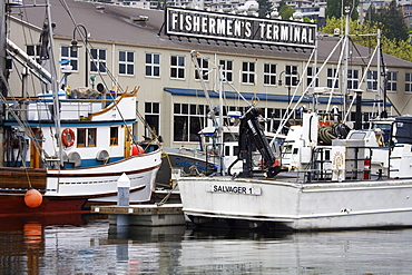 Fishermen's Terminal, Seattle, Washington State, United States of America, North America