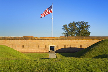 Fort Pulaski National Monument, Savannah, Georgia, United States of America, North America