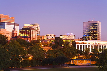 City skyline, Columbia, South Carolina, United States of America, North America