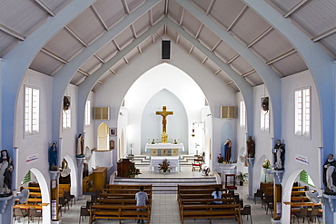 Catholic Church, Philipsburg, St. Maarten, Netherlands Antilles, Leeward Islands, West Indies, Caribbean, Central America