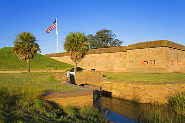 Fort Pulaski National Monument, Savannah, Georgia, United States of America, North America