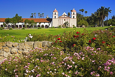 Old Mission Santa Barbara, Santa Barbara, California, United States of America, North America