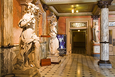 Lobby at The National Theater in San Jose, Costa Rica, Central America