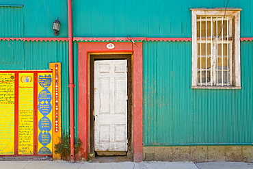 House in Cerro Concepcion, UNESCO World Heritage Site, Valparaiso, Chile, South America