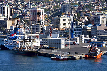 Port of Valparaiso, Chile, South America