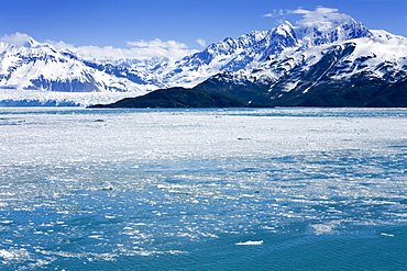 Hubbard Glacier in Yakutat Bay, Gulf of Alaska, Southeast Alaska, United States of America, North America