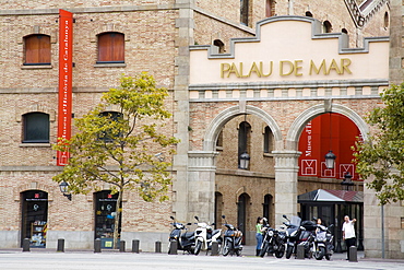 History Museum in Palau De Mar, Port Vell District, Barcelona, Catalonia, Spain, Europe