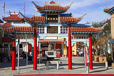 Central Plaza, Chinatown, Los Angeles, California, United States of America, North America