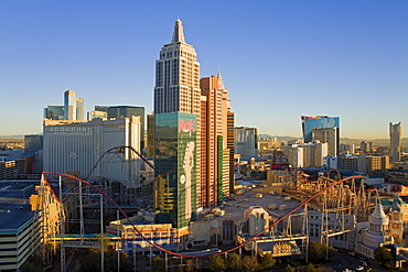 New York New York Hotel and Casino, Las Vegas, Nevada, United States of America, North America