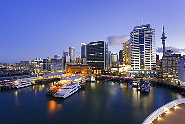 City skyline, Auckalnd, North Island, New Zealand, Pacific