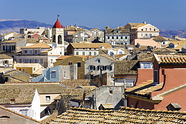 Old Town, Corfu, Ionian Islands, Greek Islands, Greece, Europe