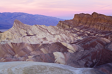 Zabriskie Point, Death Valley National Park, California, United States of America, North America