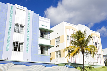 Art Deco style hotel on South Beach, City of Miami Beach, United States of America, North America