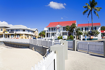 Stores on Harbour Drive, George Town, Grand Cayman, Cayman Islands, Greater Antilles, West Indies, Caribbean, Central America