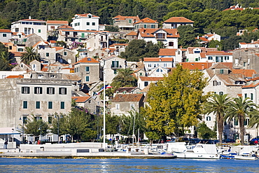 The Riva in Split, Dalmatian Coast, Croatia, Europe