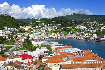 Carenage Harbour, St. George's, Grenada, Windward Islands, Lesser Antilles, West Indies, Caribbean, Central America