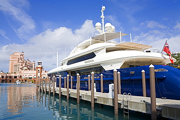 Atlantis Marina on Paradise Island, Nassau City, New Providence Island, Bahamas, West Indies, Central America