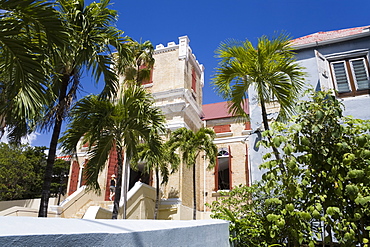 Frederick Lutheran Church, Charlotte Amalie City, St. Thomas Island, U.S. Virgin Islands, West Indies, Caribbean, Central America