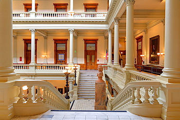 North Atrium in the Georgia State Capitol, Atlanta, Georgia, United States of America, North America