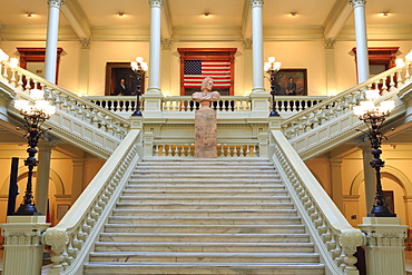 North Atrium in the Georgia State Capitol, Atlanta, Georgia, United States of America, North America