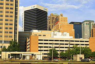 Downtown Birmingham skyline, Alabama, United States of America, North America