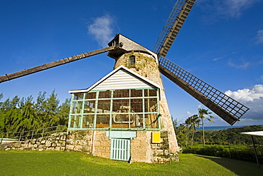 Morgan Lewis Sugar Mill, Scotland District, Barbados, West Indies, Caribbean, Central America