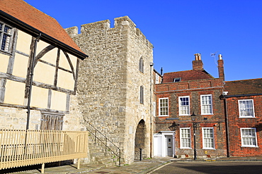 Westgate in Old Town Walls, Southampton, Hampshire, England, United Kingdom, Europe