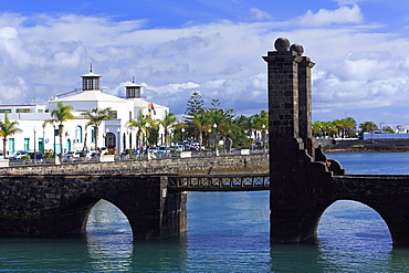 Las Bolas Bridge, Arrecife, Lanzarote Island, Canary Islands, Spain, Atlantic, Europe