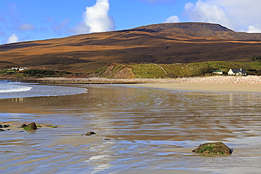 Mulranny Beach on Clew Bay, County Mayo, Connaught (Connacht), Republic of Ireland, Europe