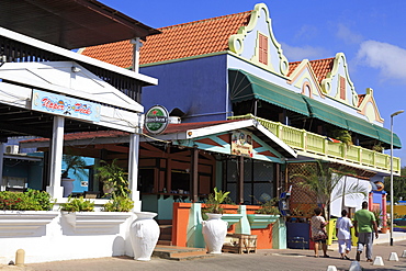 Harbourside Mall, Kralendijk, Bonaire, West Indies, Caribbean, Central America