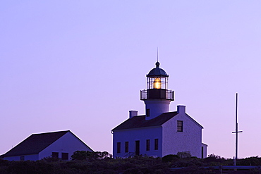 Old Point Loma Lighthouse, Cabrillo National Monument, San Diego, California, United States of America, North America 