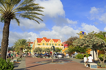 Punda District, UNESCO World Heritage Site, Willemstad, Curacao, West Indies, Netherlands Antilles, Caribbean, Central America