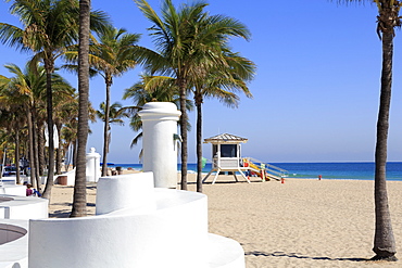 Beach on Ocean Boulevard, Fort Lauderdale, Florida, United States of America, North America