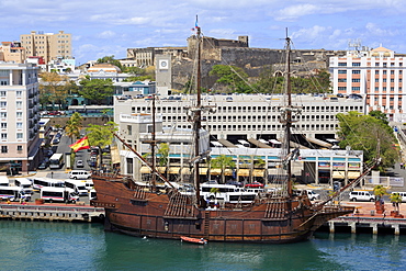 Downtown Old San Juan, Puerto Rico, West Indies, Caribbean, Central America 