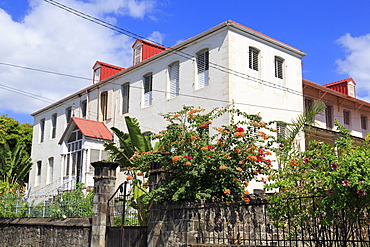 Cathedral Presbytery, Roseau, Dominica, Windward Islands, West Indies, Caribbean, Central America 