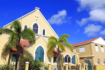 Christchurch Methodist Church, Charlotte Amalie, St. Thomas, United States Virgin Islands, West Indies, Caribbean, Central America