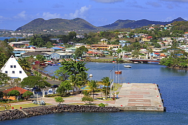 Castries Harbor, St. Lucia, Windward Islands, West Indies, Caribbean, Central America