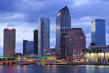 Tampa skyline, Florida, United States of America, North America