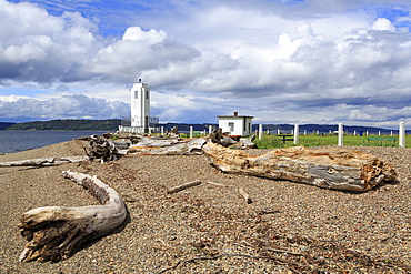 Brown's Point Lighthouse, Tacoma, Washington State, United States of America, North America