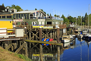 Port Side pub in Poulsbo, Puget Sound, Washington State, United States of America, North America