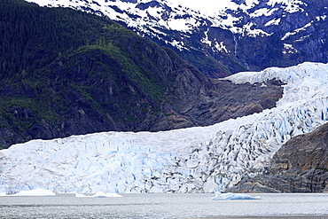 Mendenhall Glacier, Juneau, Alaska, United States of America, North America 